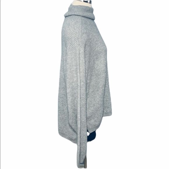 NWT 1. State Side Button Waffle Weave Turtleneck - Picture 6 of 14